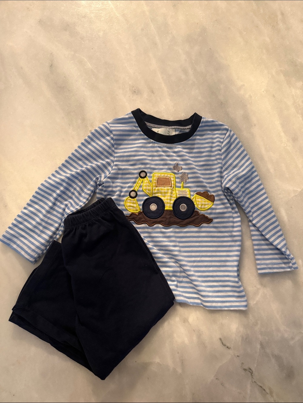 Construction Appliqué Pant Set